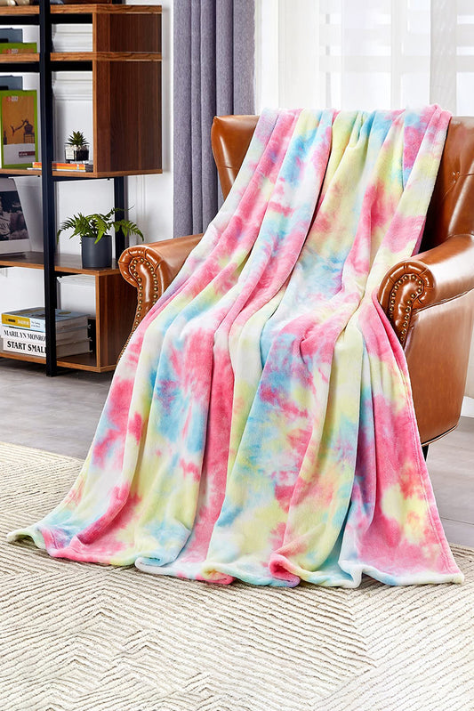 Multicolour Tie-Dye Blanket 150*200cm