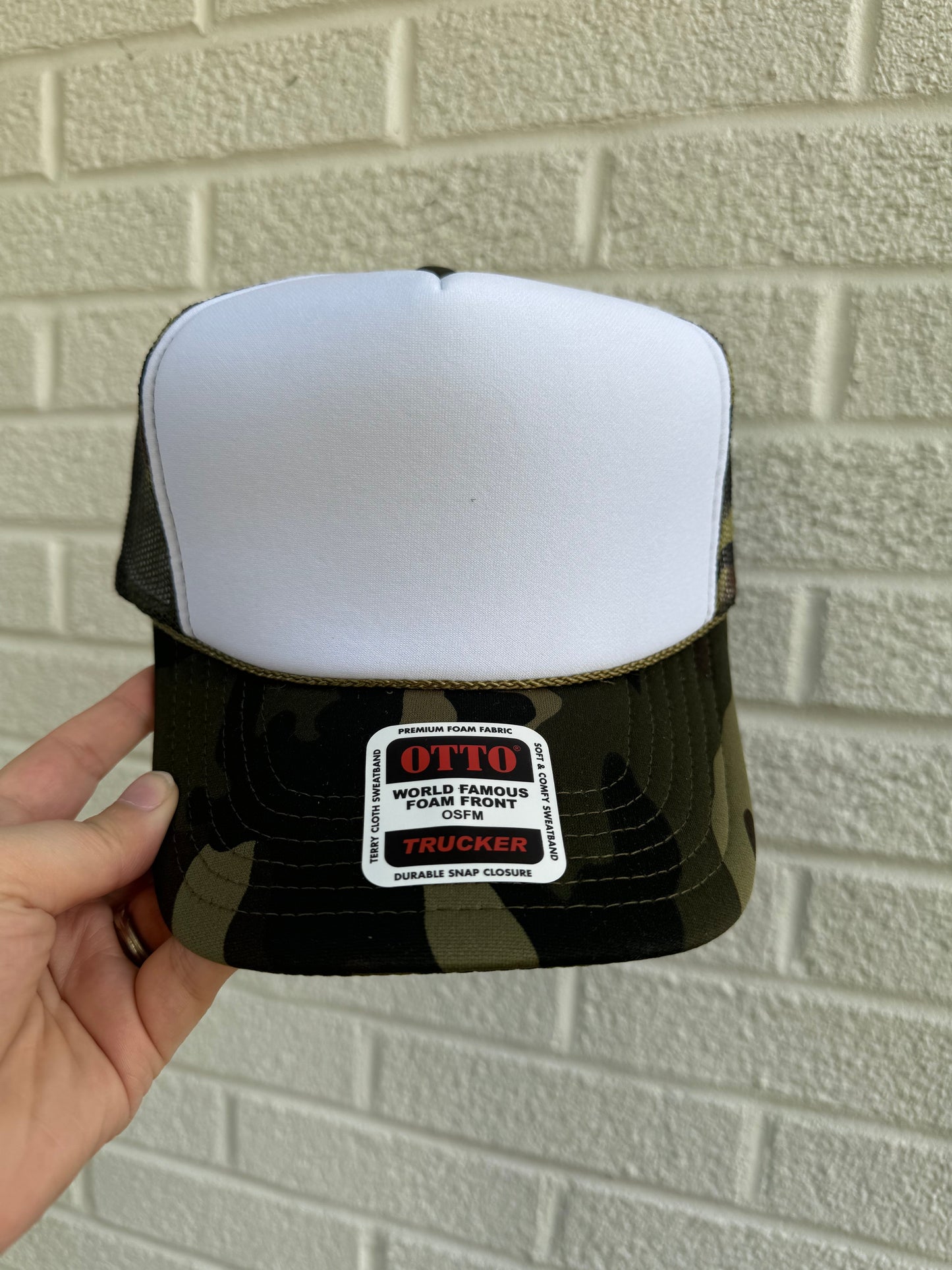 Blank trucker hat