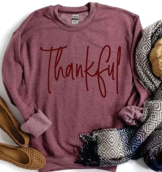 **SALE** RTS Thankful Sweatshirt