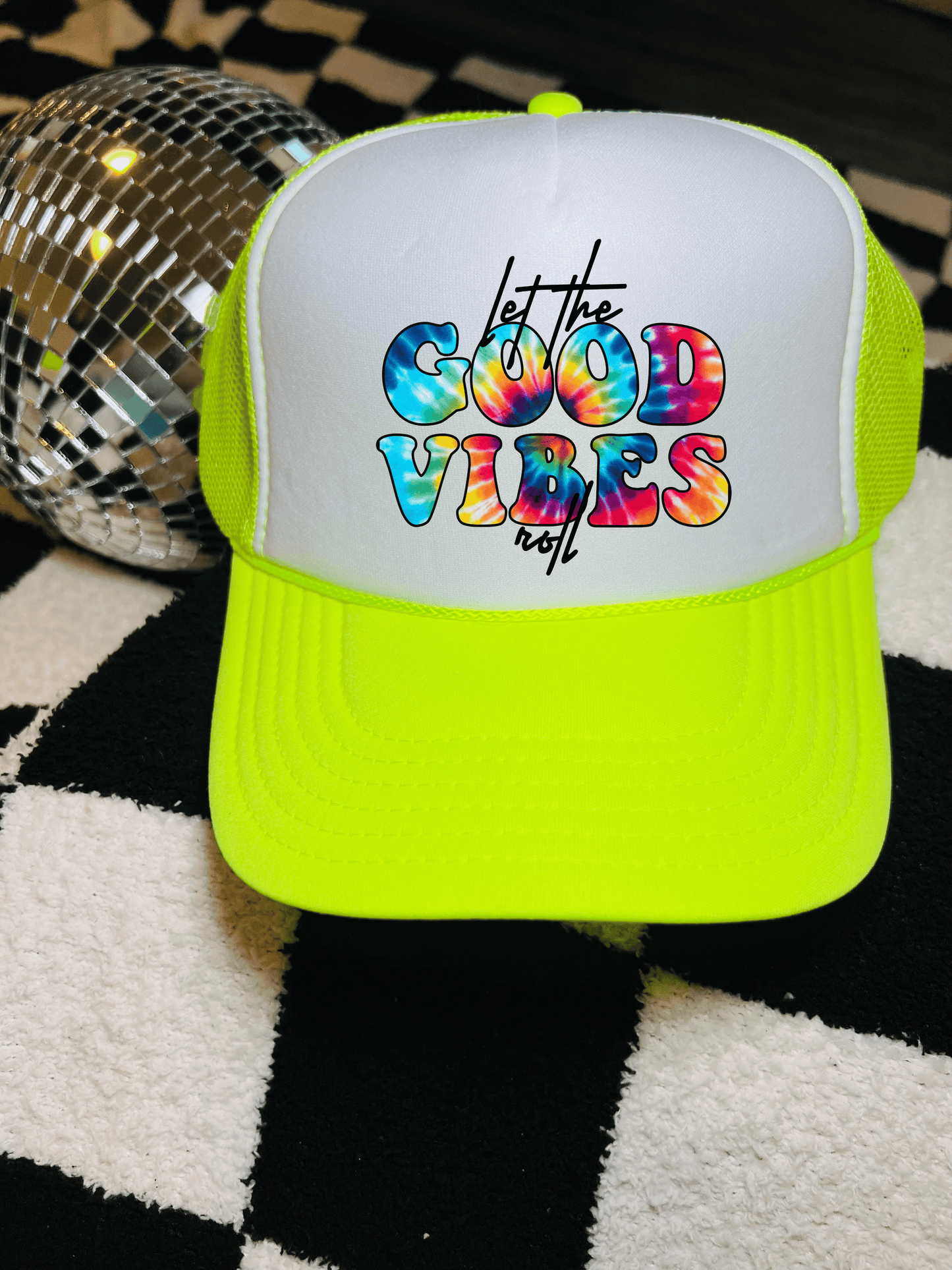 Good Vibes trucker hat