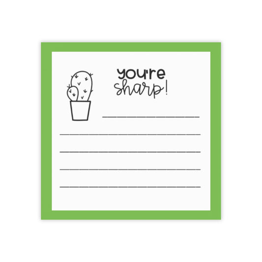 You’re Sharp 🌵Post-it® Note Pads