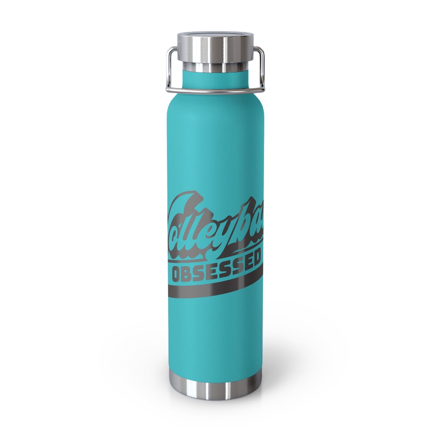 Volleyball Obsessed Copper Vacuum Insulated Bottle, 22oz