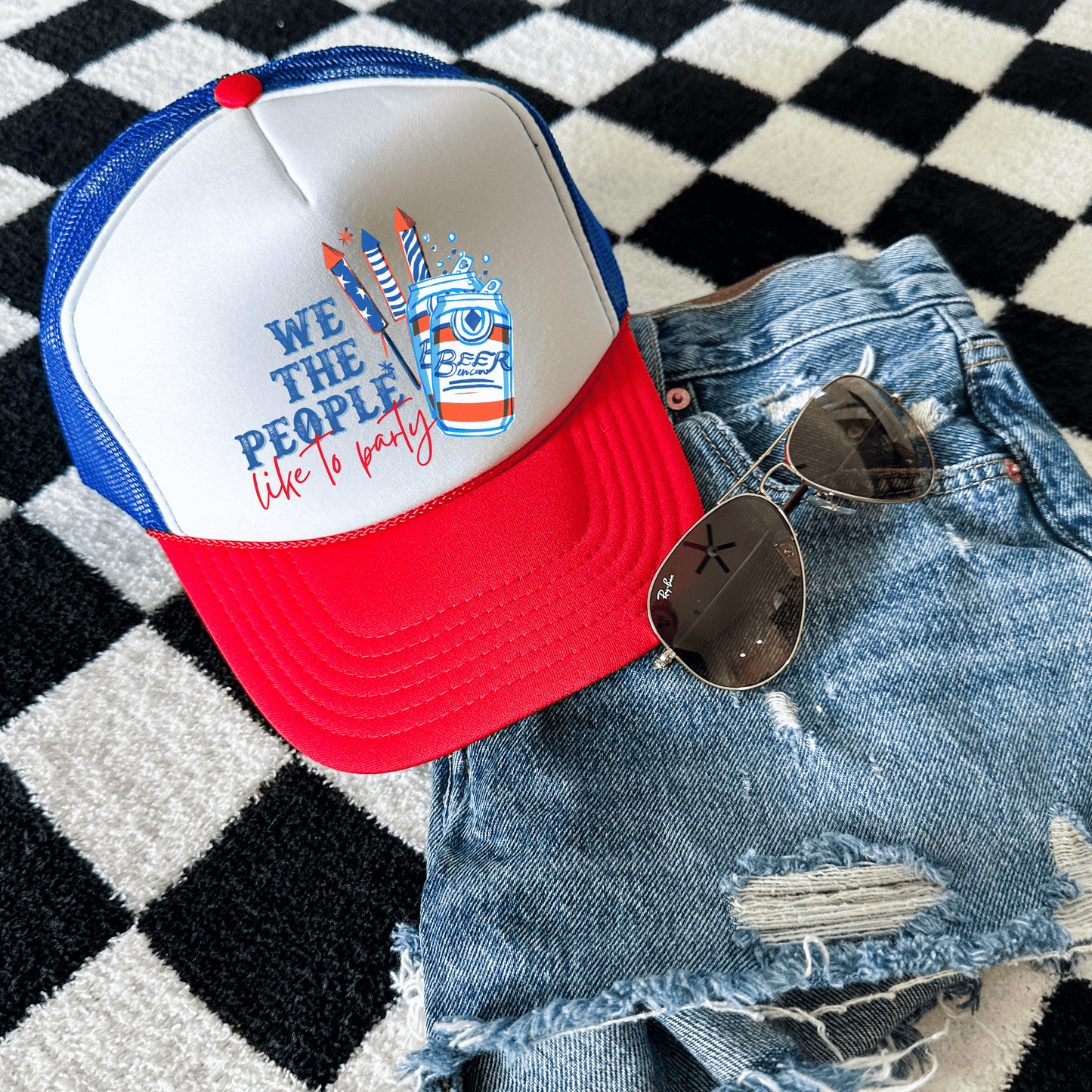 We the People- trucker hat