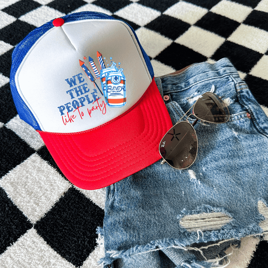 We the People- trucker hat