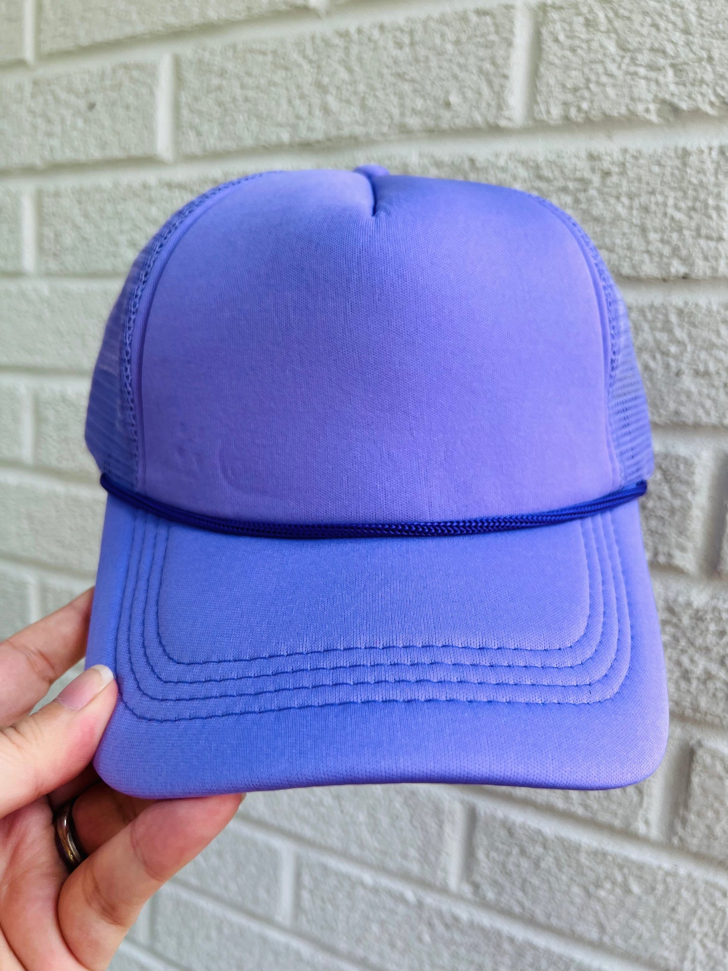 Blank trucker hat