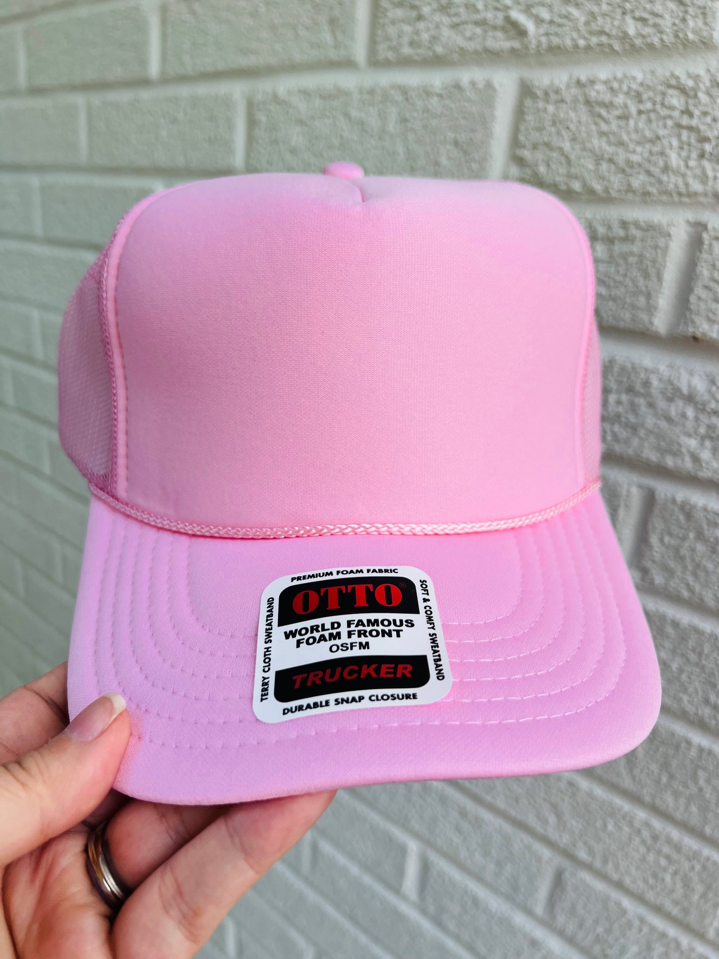 Blank trucker hat