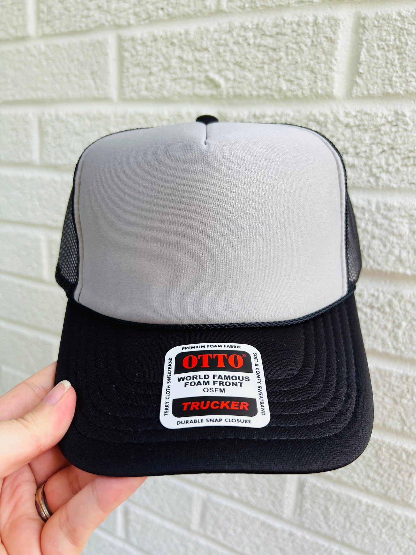 Blank trucker hat