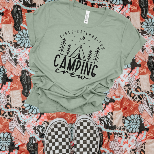 Camping Crew tee