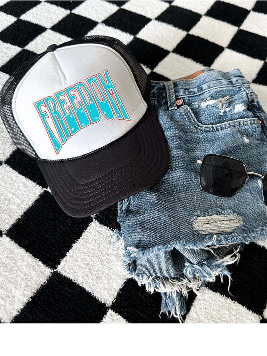 Freedom trucker hat