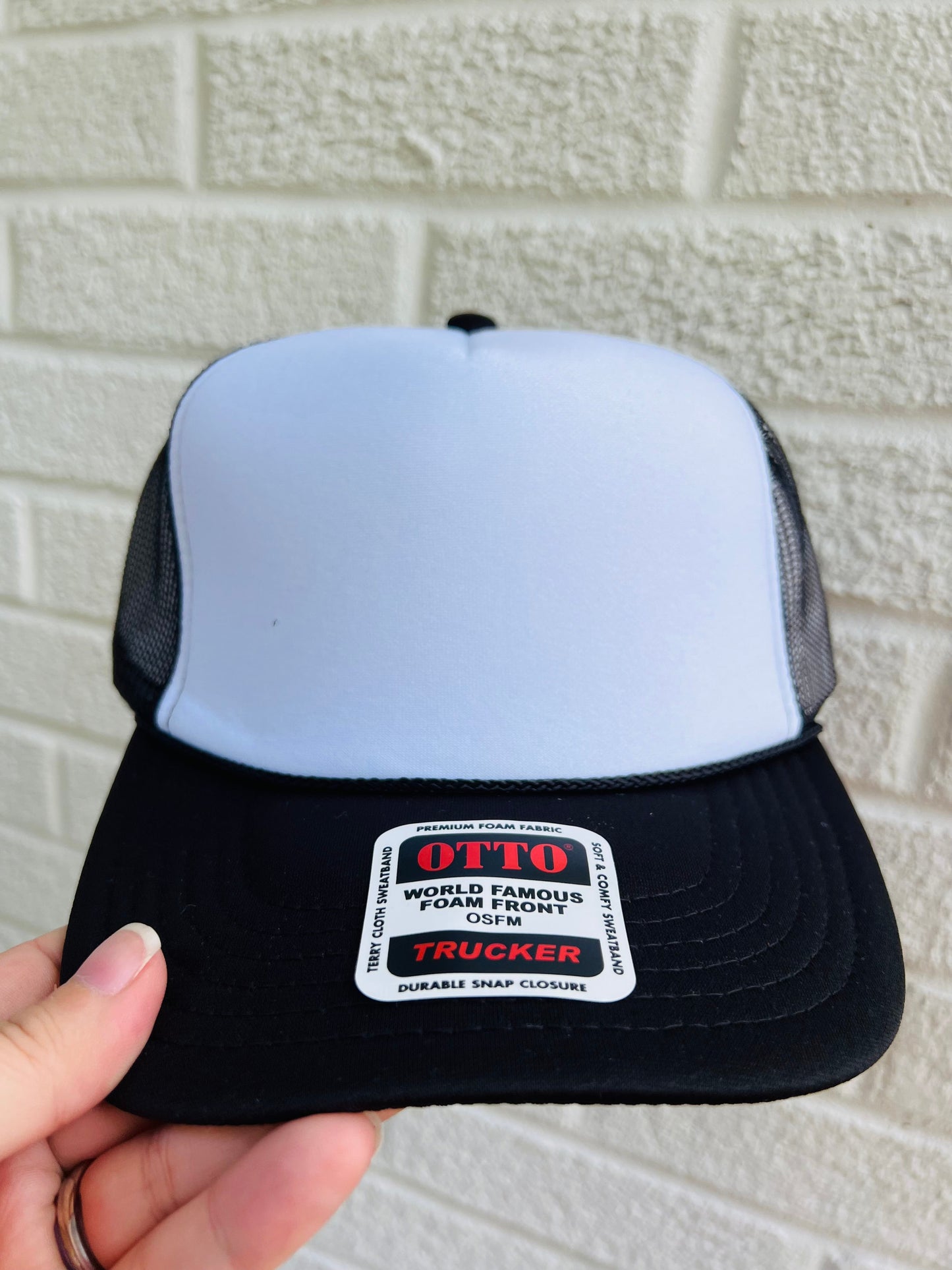 Blank trucker hat