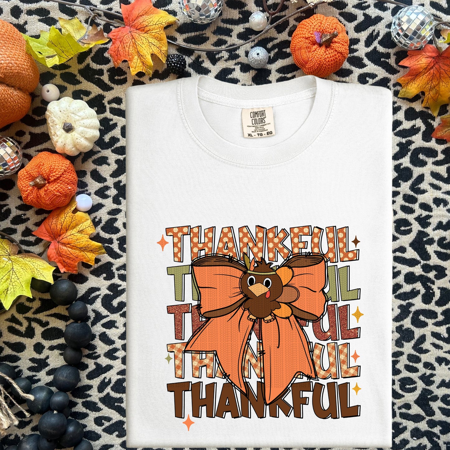 Thankful Stacked Turkey Coquette