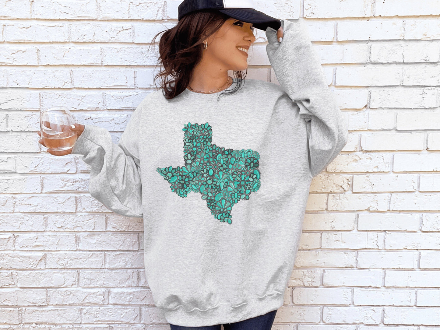 Texas Turquoise Ash Crew