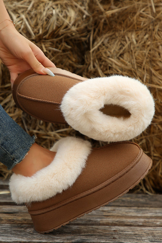 Plush Mini Winter Boots