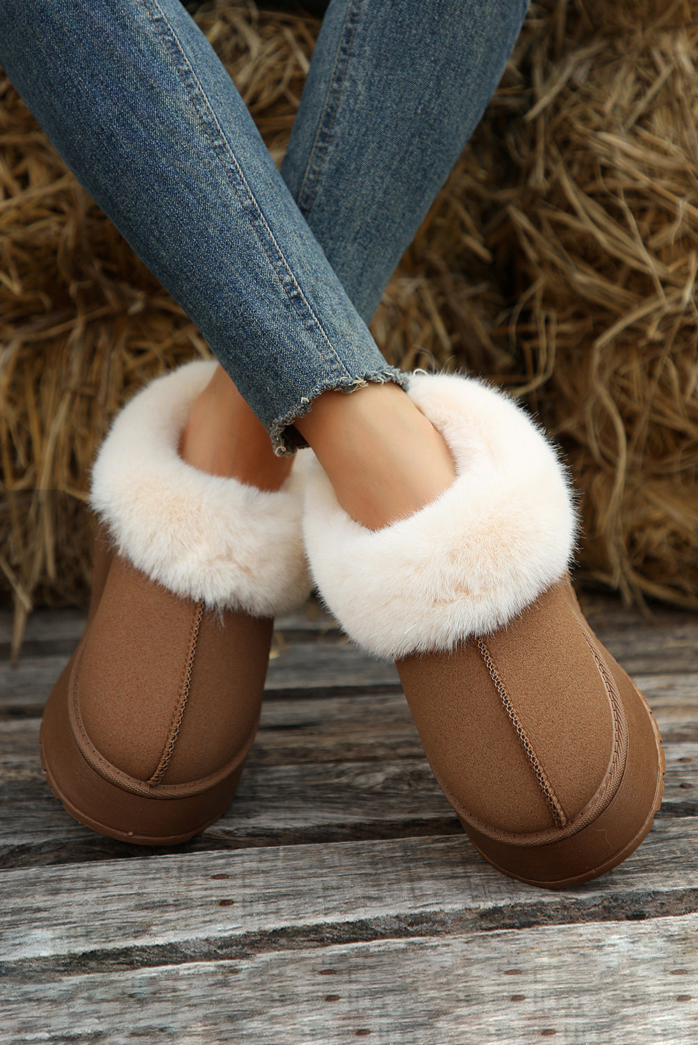 Plush Mini Winter Boots