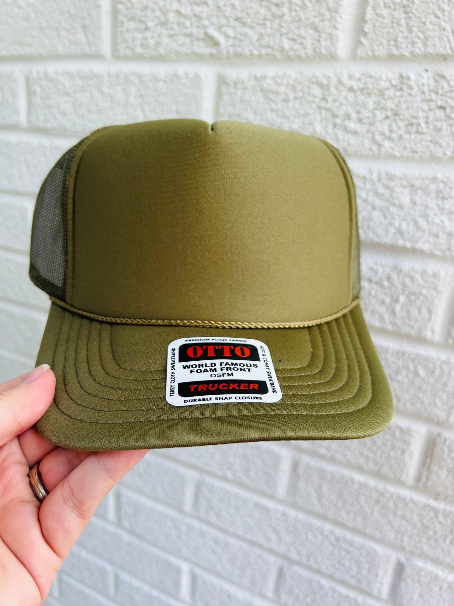 Blank trucker hat