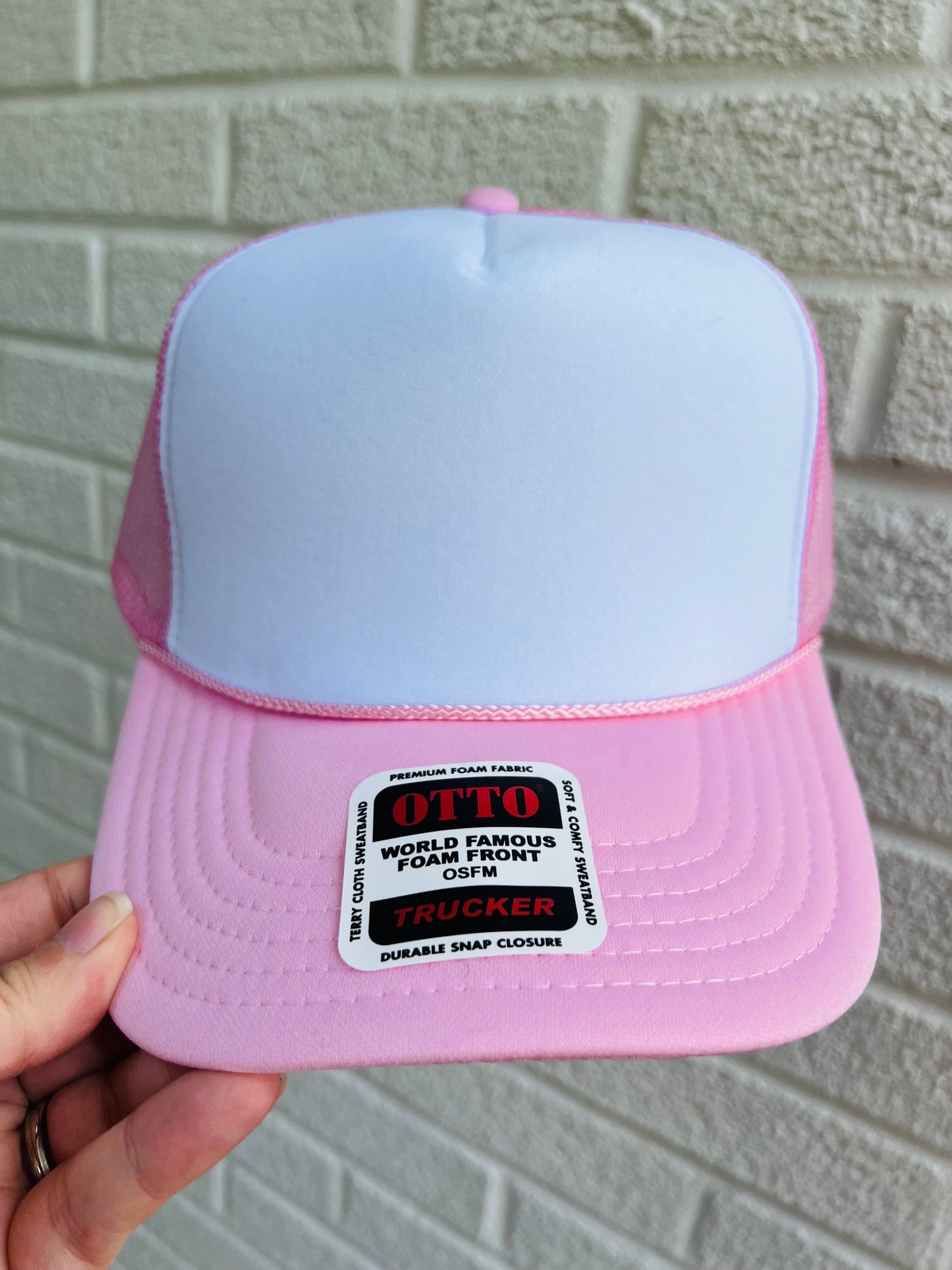 Blank trucker hat