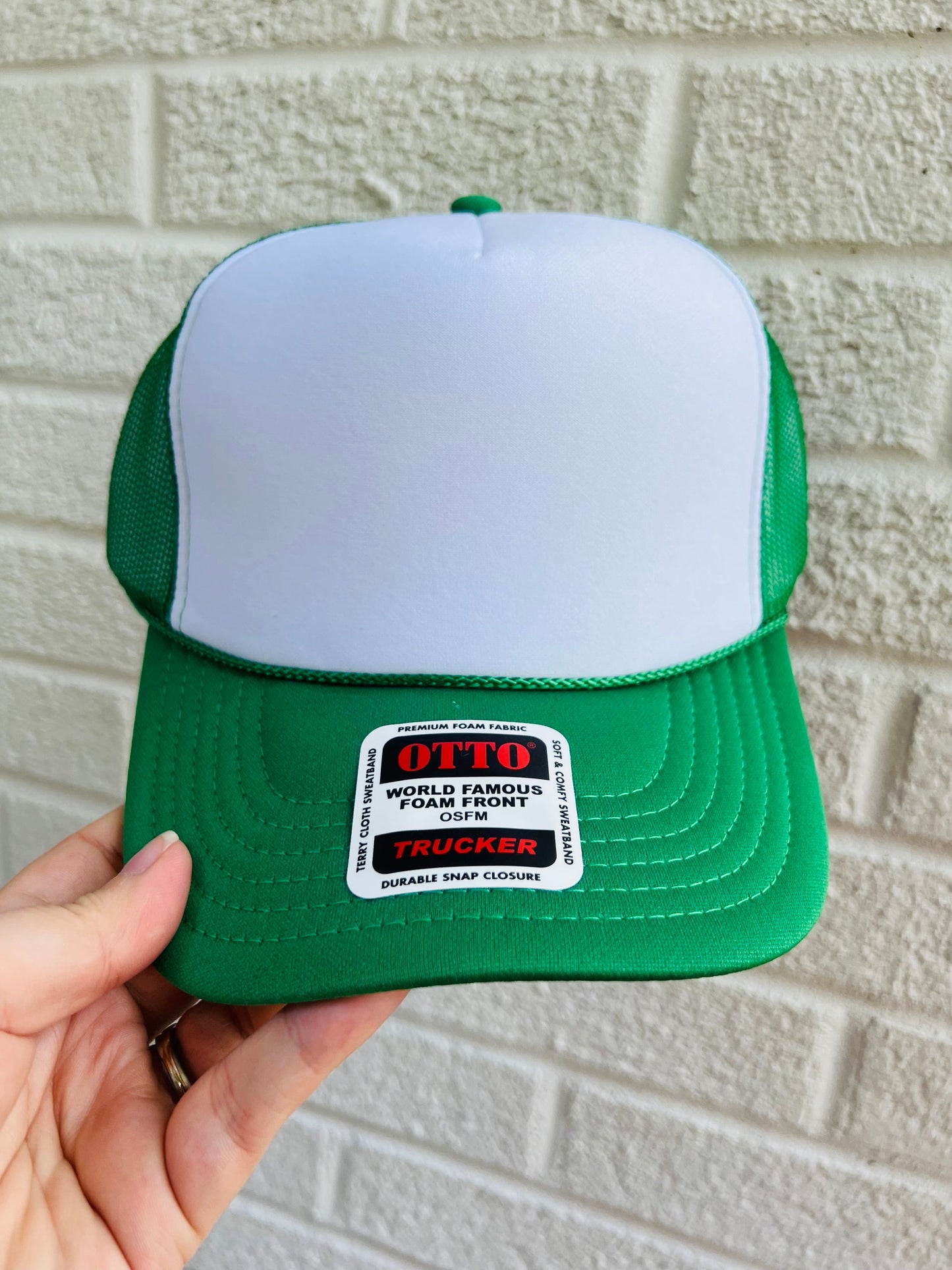 Blank trucker hat