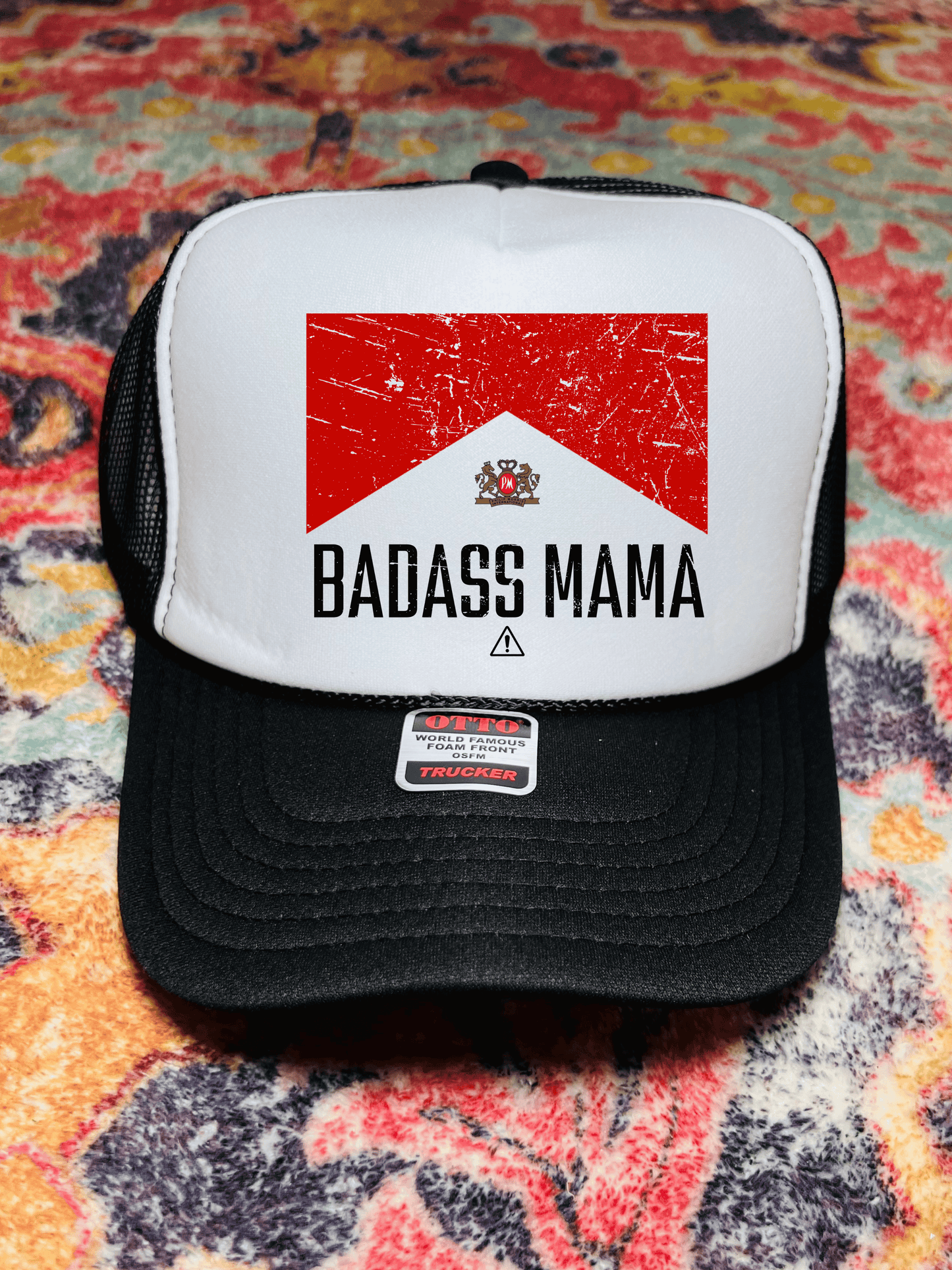 Badass Mama trucker hat