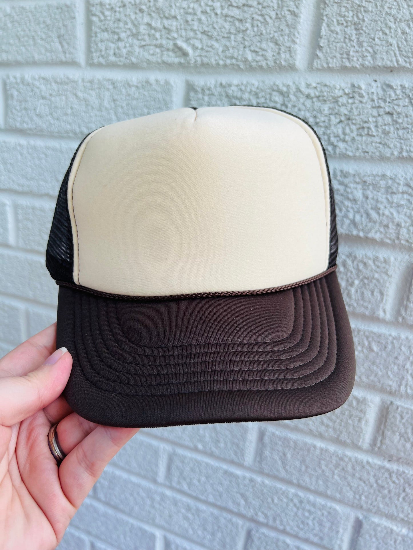 Blank trucker hat