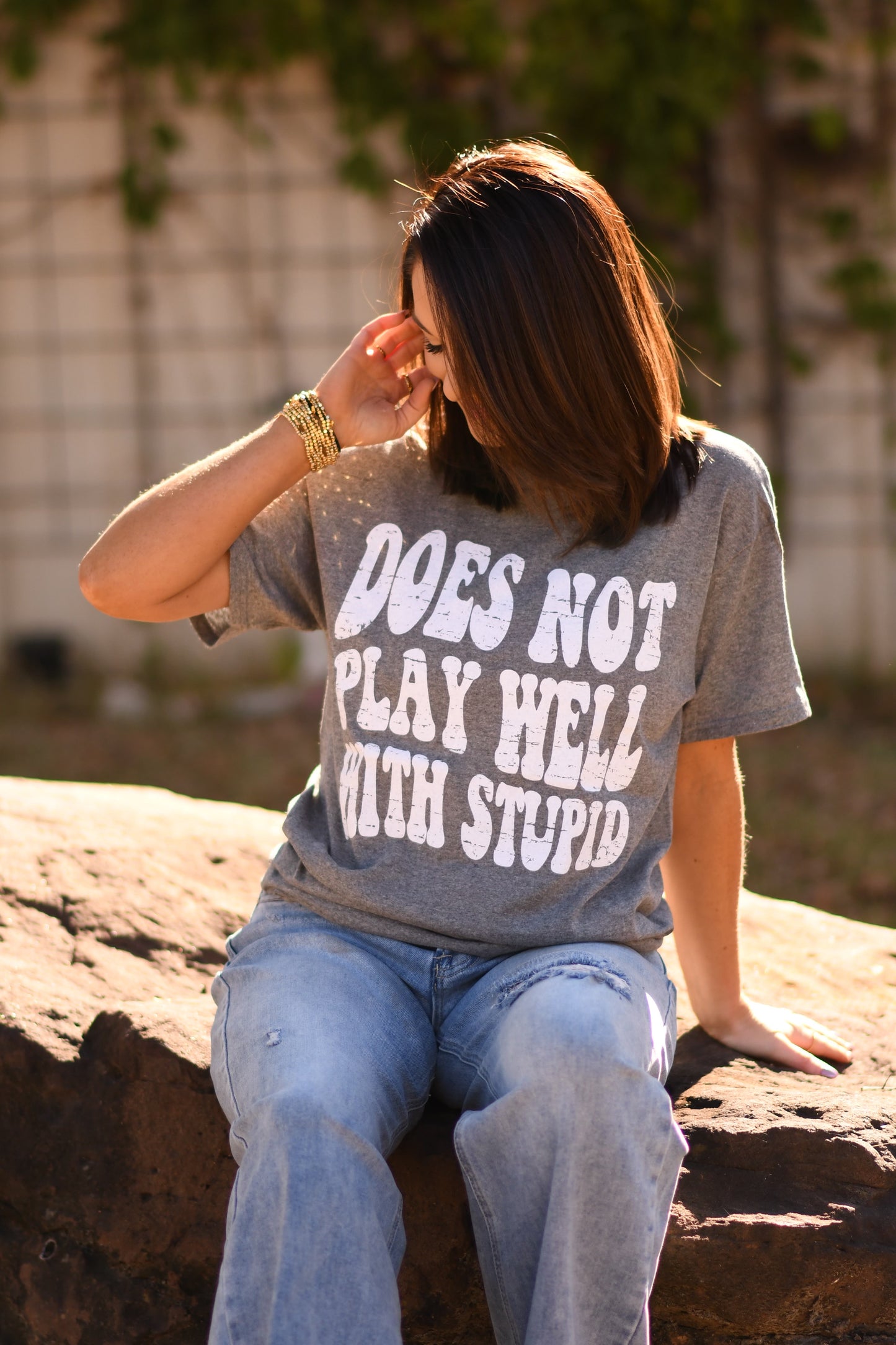 Does Not Play Well With Stupid Tee