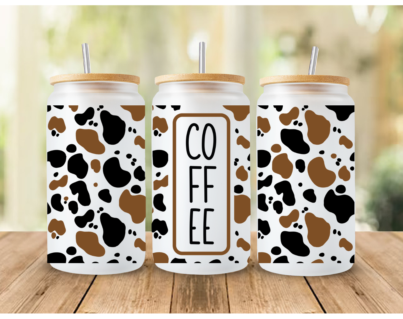 Cowhide Coffee- frosted