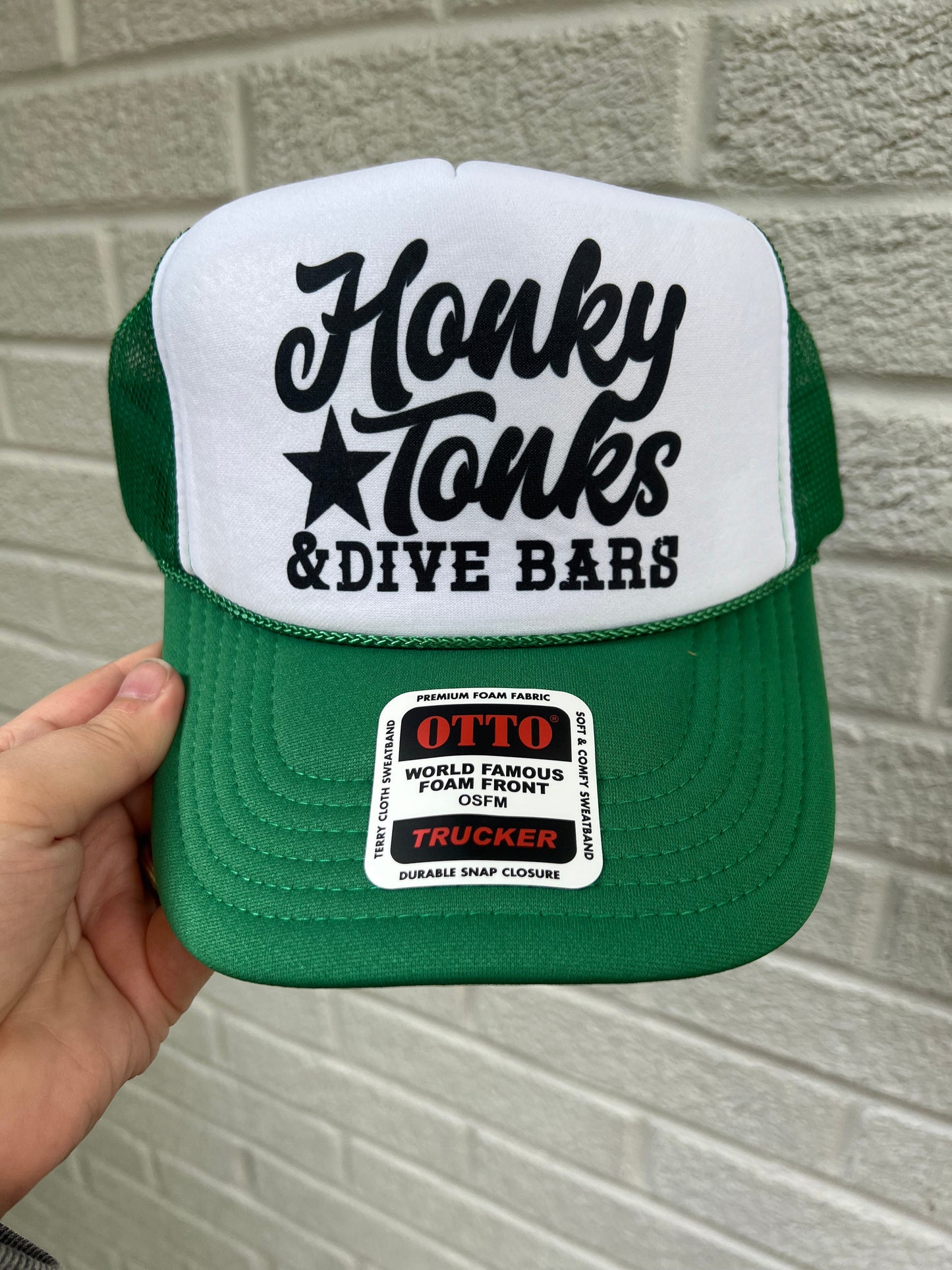 Honky Tonks and Dive Bars- trucker hat