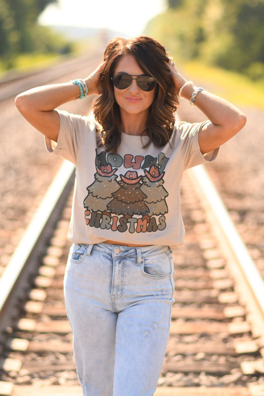 Howdy Christmas Tree Tee