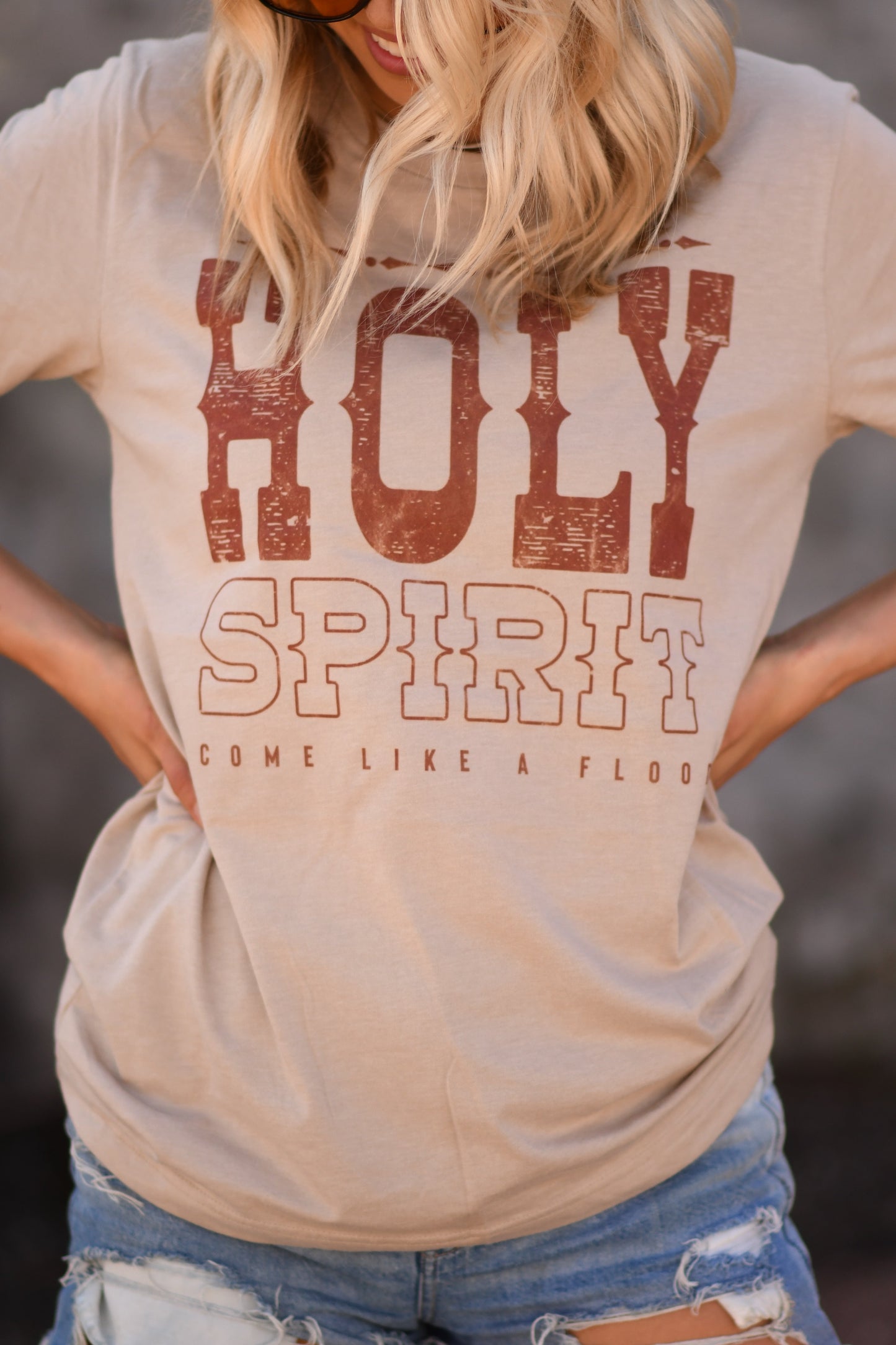 Holy Spirit Come Like A Flood Tee