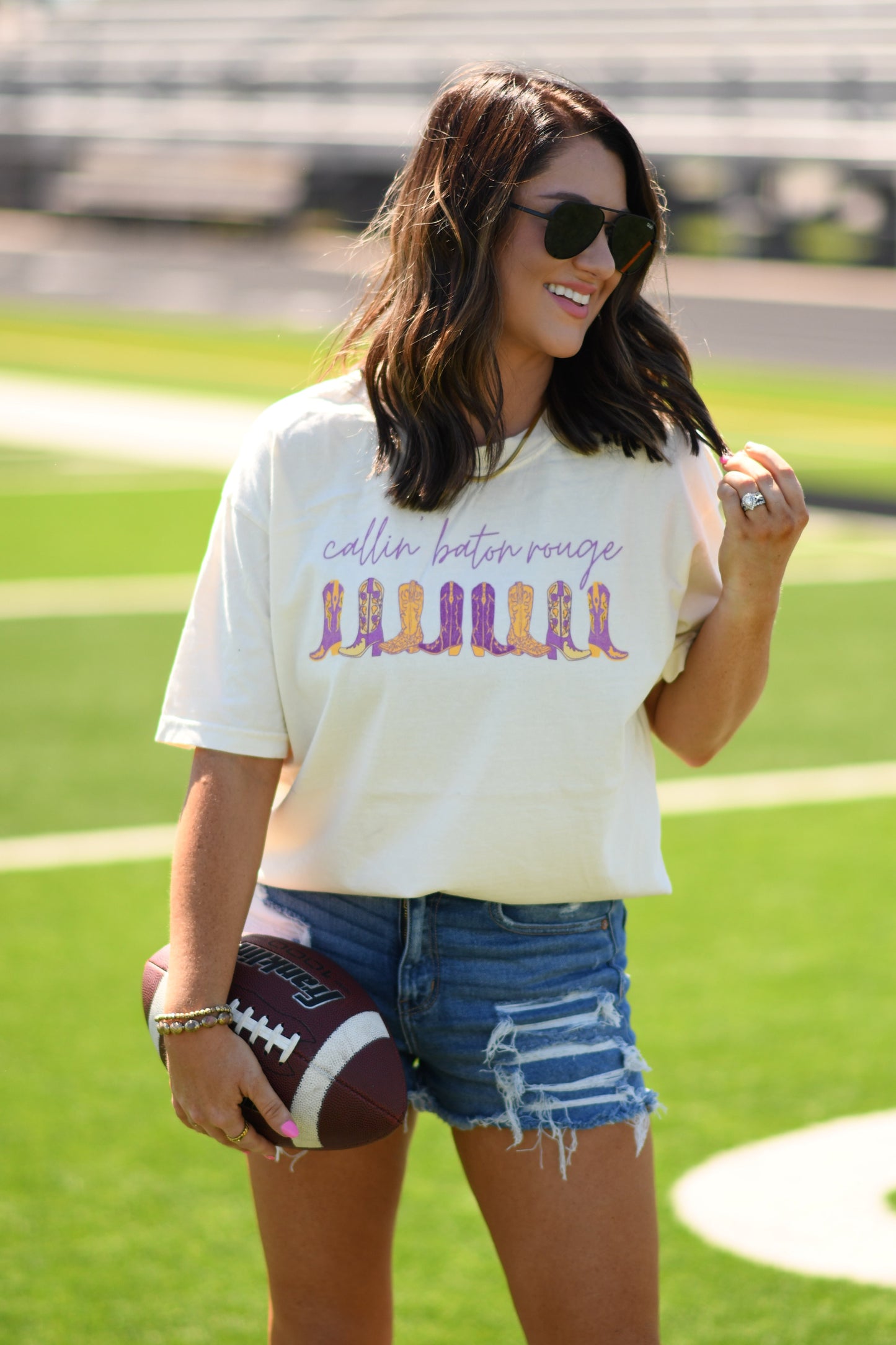 Callin’ Baton Rouge Boots Tee