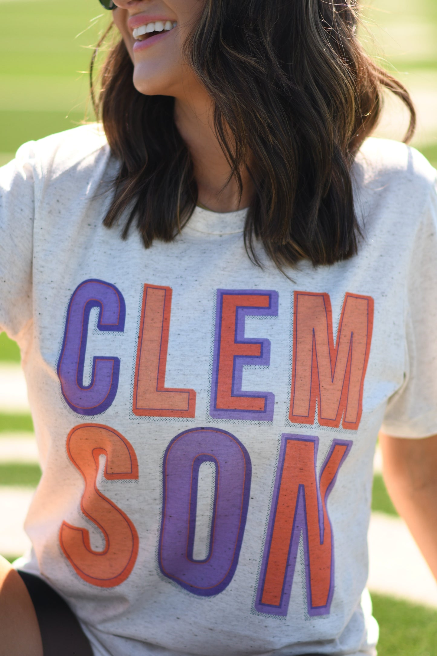 Clemson Colorblock Tee