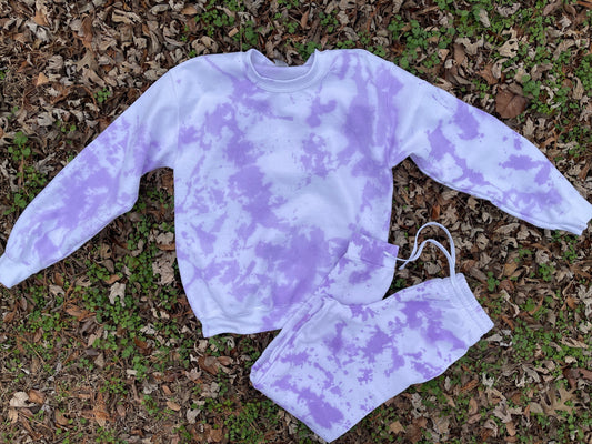 Lavender dyed set