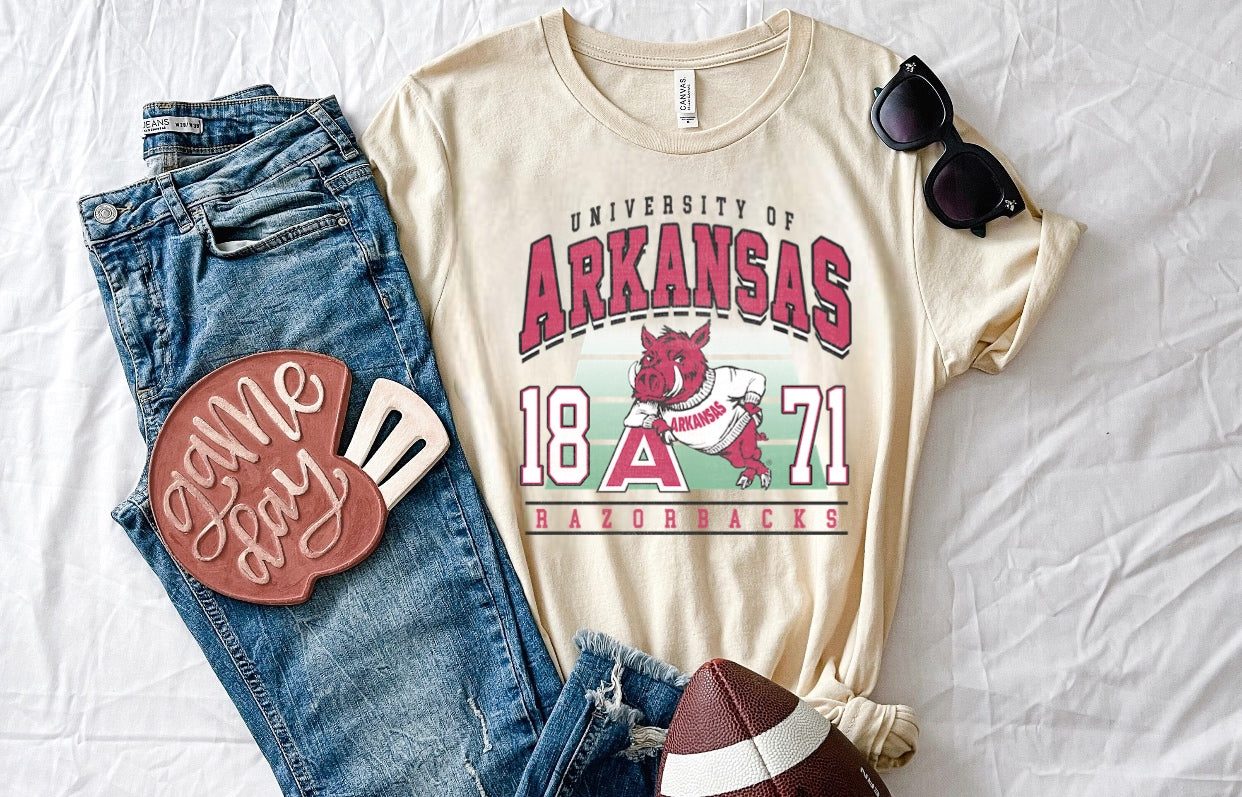 University Of Arkansas - 1871 - Razorbacks