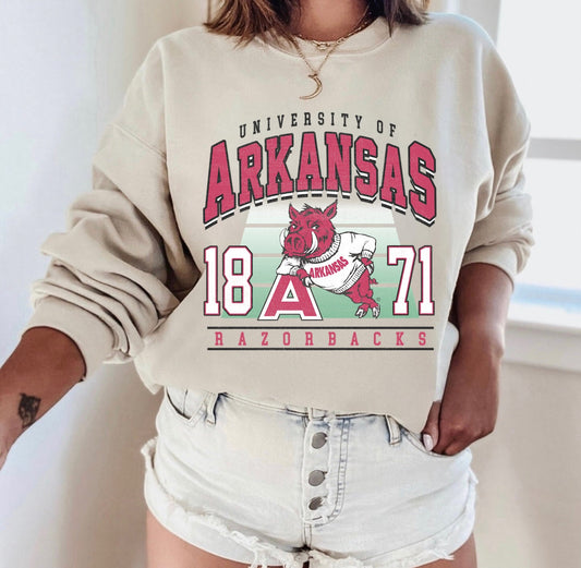 University Of Arkansas - 1871 - Razorbacks