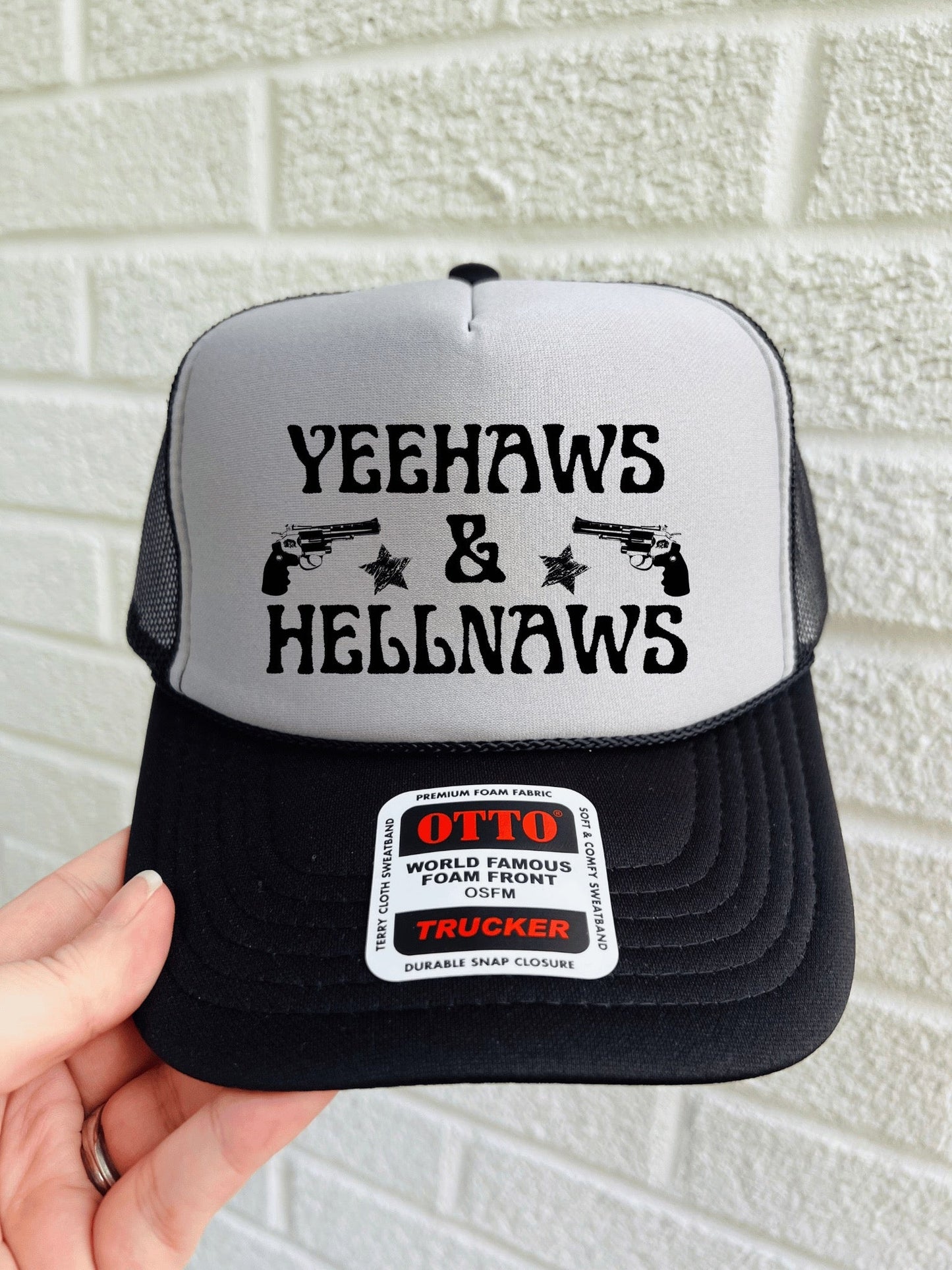 Yeehaws & Hellnaws Trucker Hat