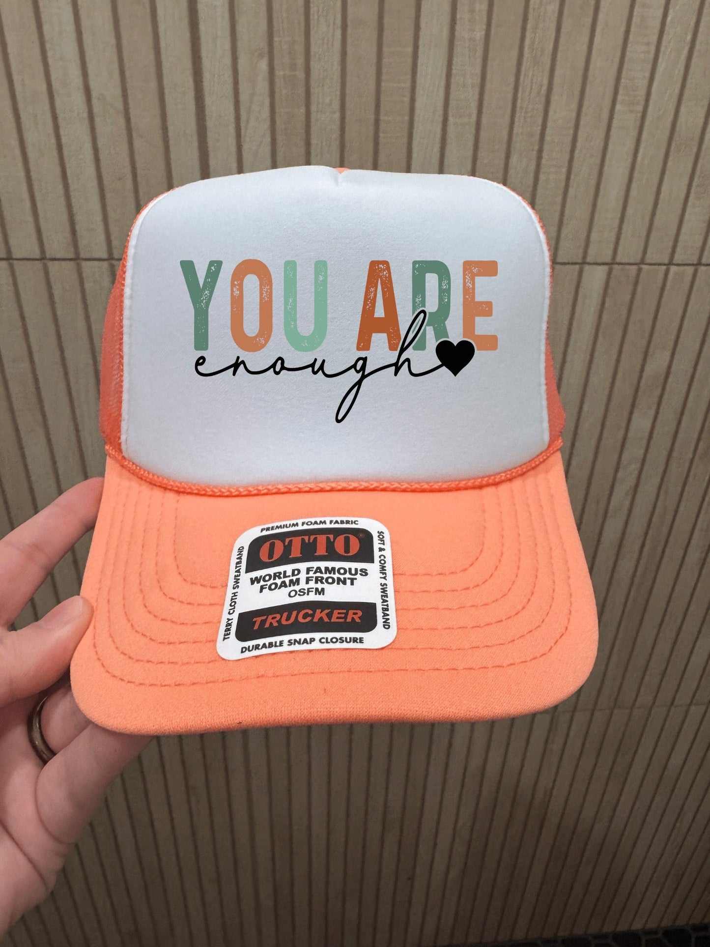 You Are Enough Trucker Hat