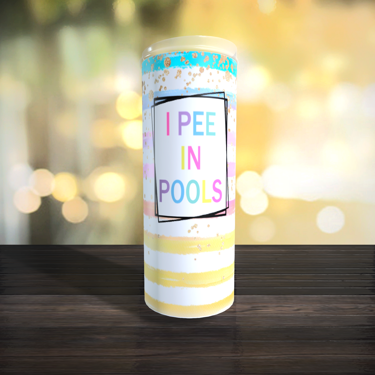 I pee in pools  Tumbler