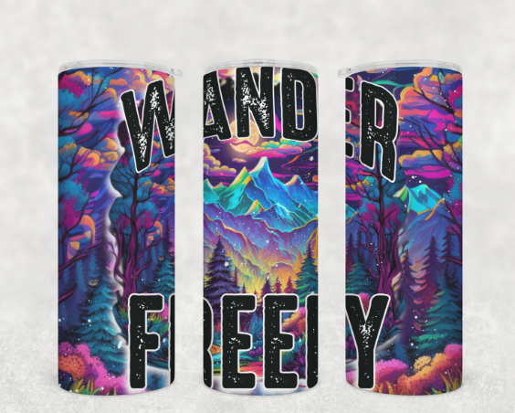 Wander Freely Tumbler