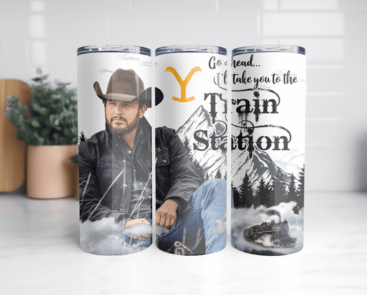 Take you to the Train Station Tumbler