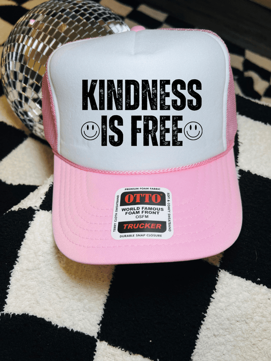 Kindness is Free trucker hat