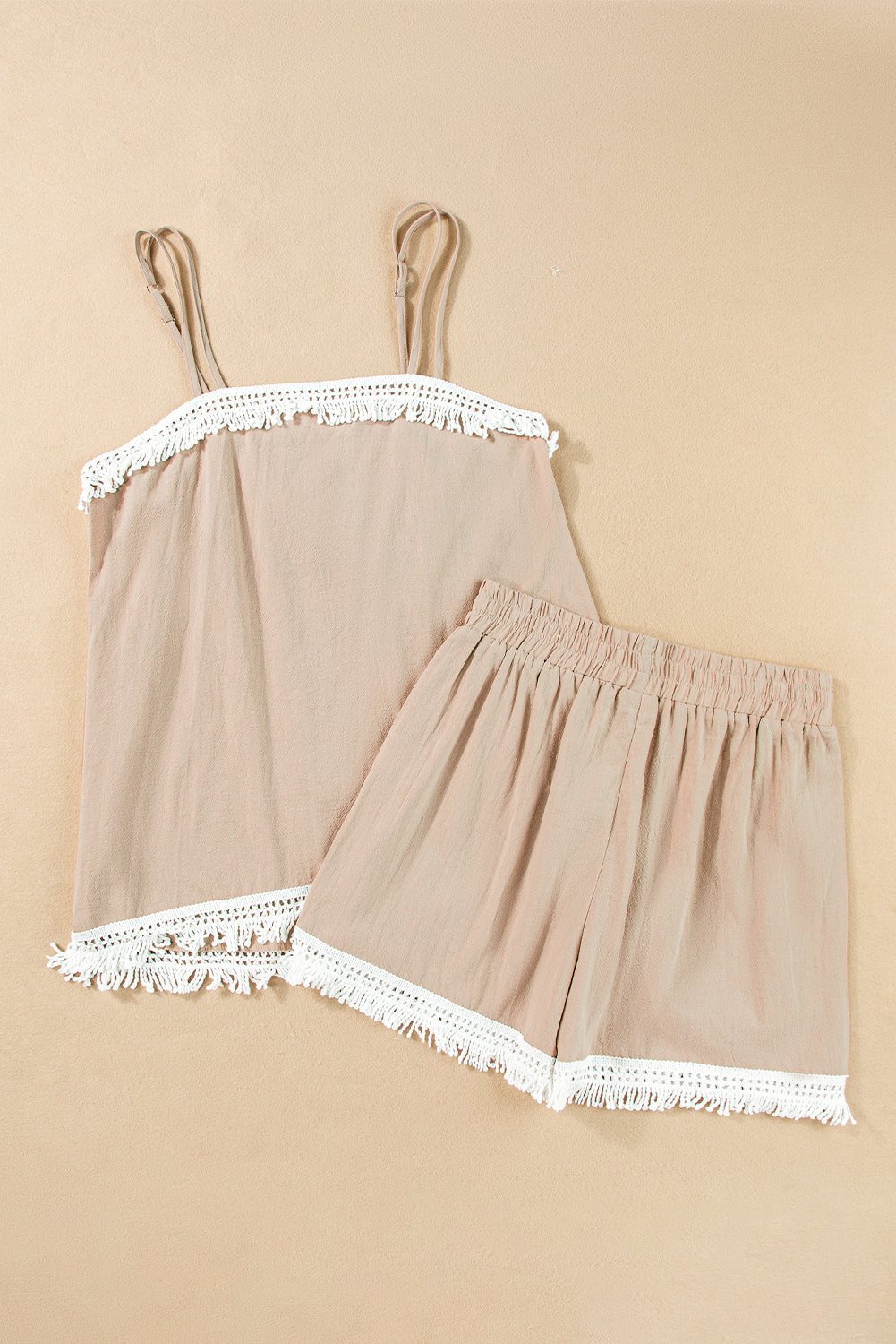 Freya Fringe Shorts Set