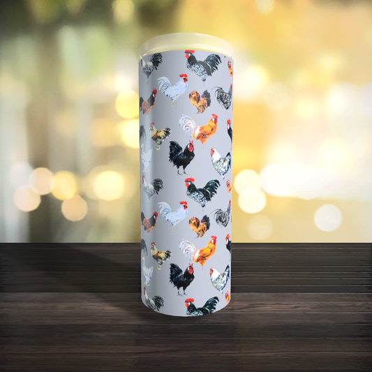 Grey Chickens Tumbler