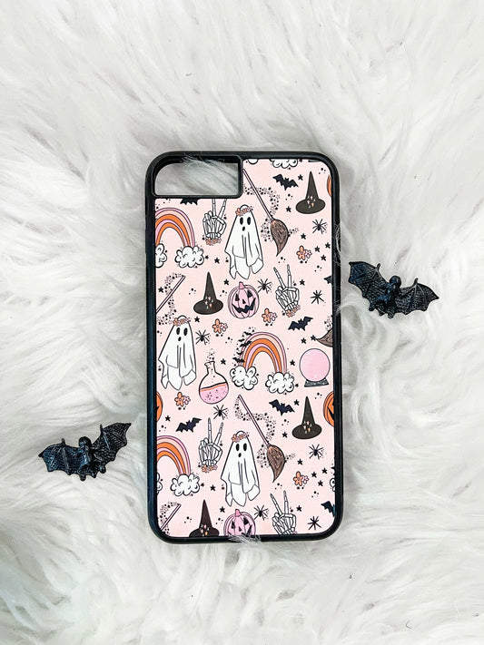 Pink Boo Halloween Case (Samsung)