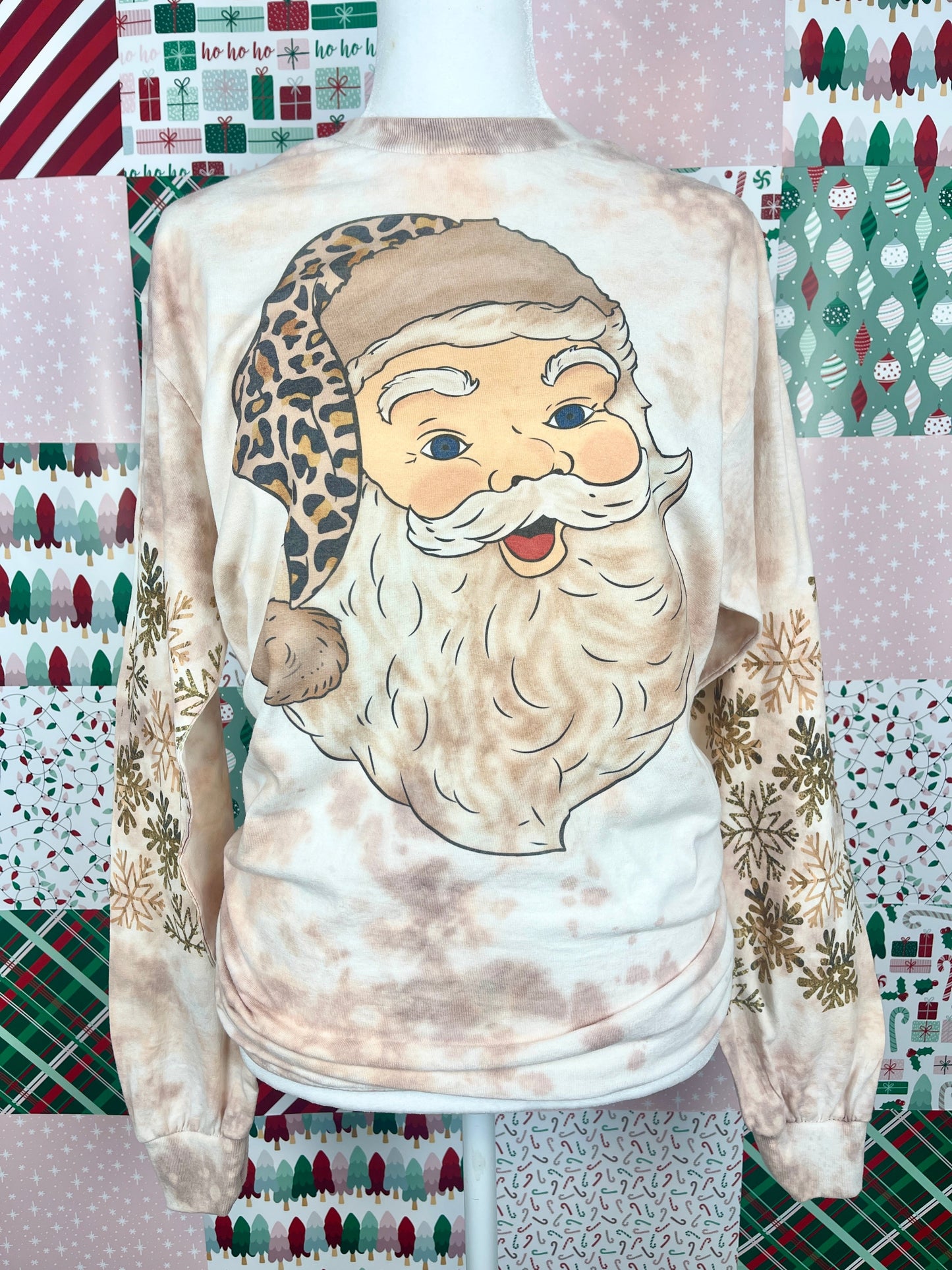 Brown dyed Santa