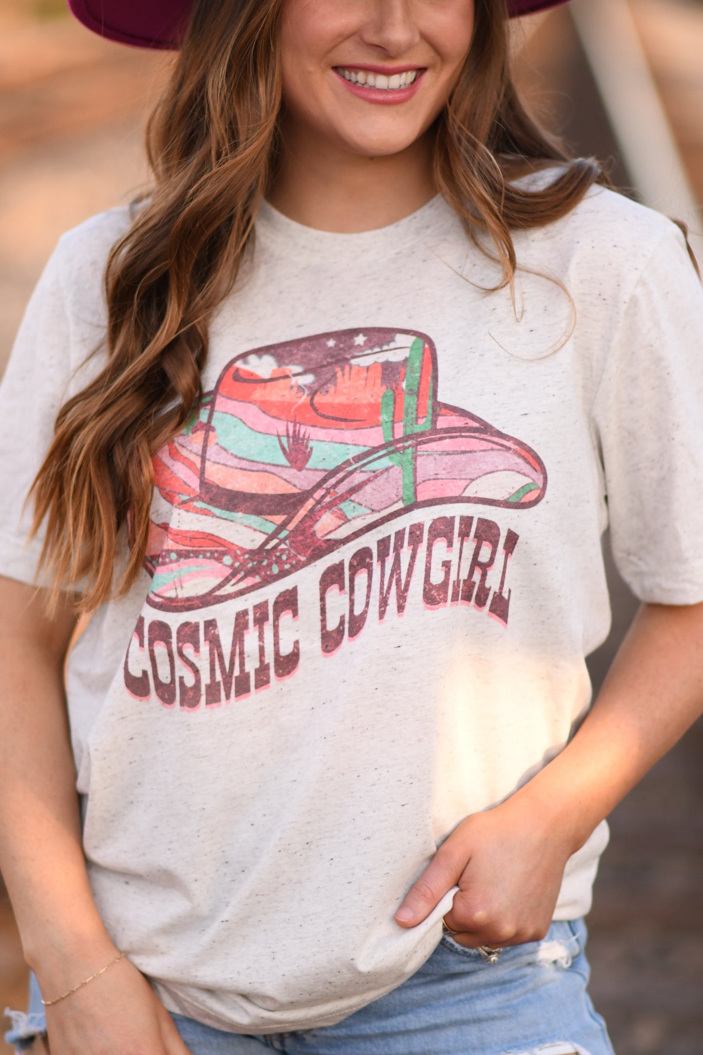 Cosmic Cowgirl Tee