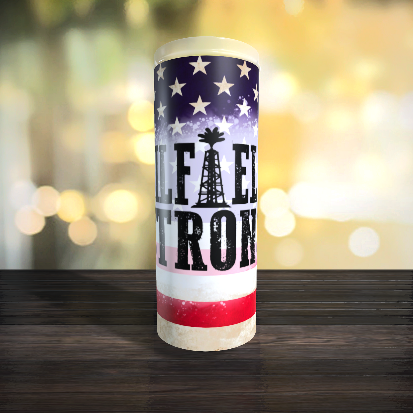 Oilfield Strong Flag Tumbler