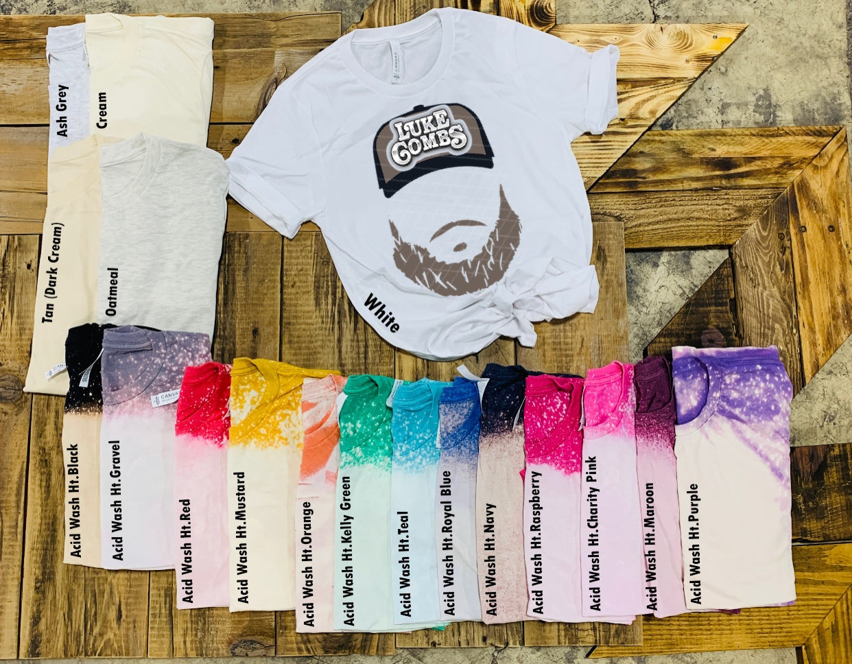 LC w/ Hat & Beard - Country - 14 Color Options